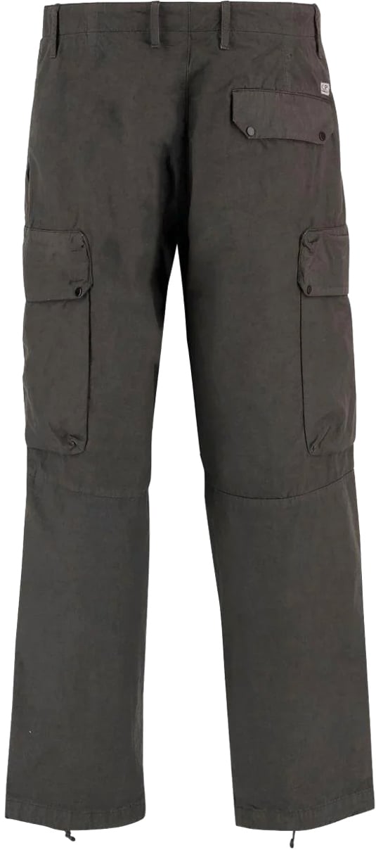 CP Company Pants Cargo Pant In Microreps Grigio Donkergrijs