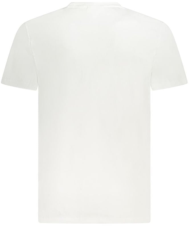 Calvin Klein Bianco Cotton Men T-Shirt Wit