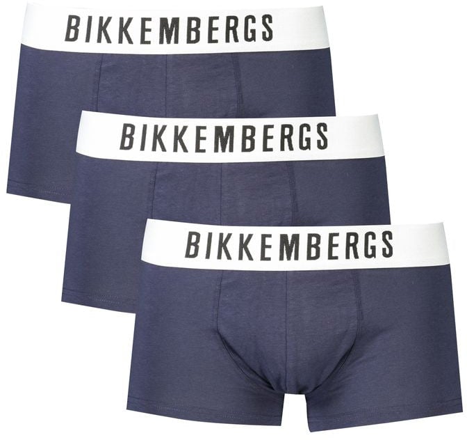 Dirk Bikkembergs Bikkembergs Blue Polyester Men's Boxer Blauw