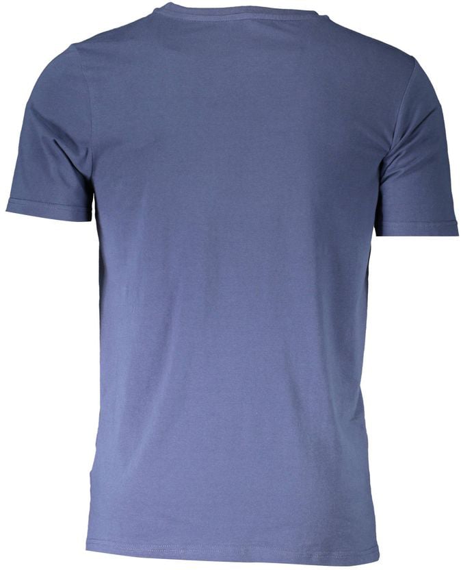 Aeronautica Militare Blu Cotton Men T-Shirt Blauw