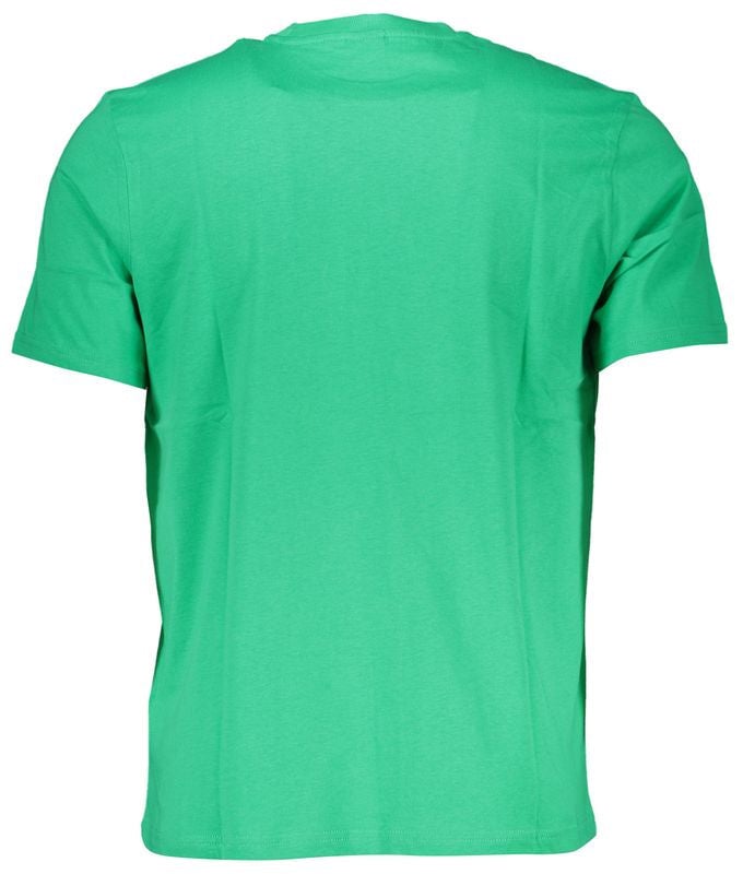 North Sails Verde Cotton Men T-Shirt Groen