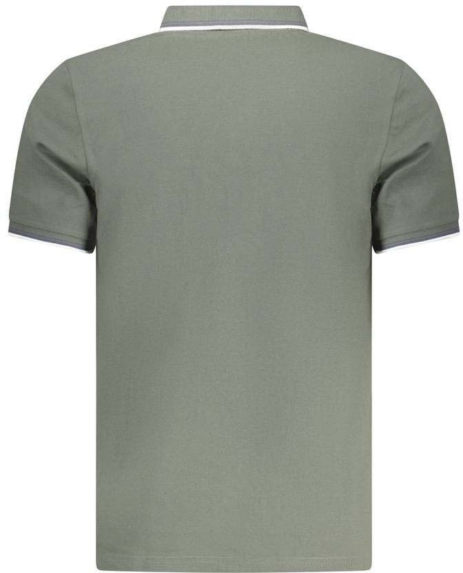 North Sails Verde Cotton Men Polo Groen