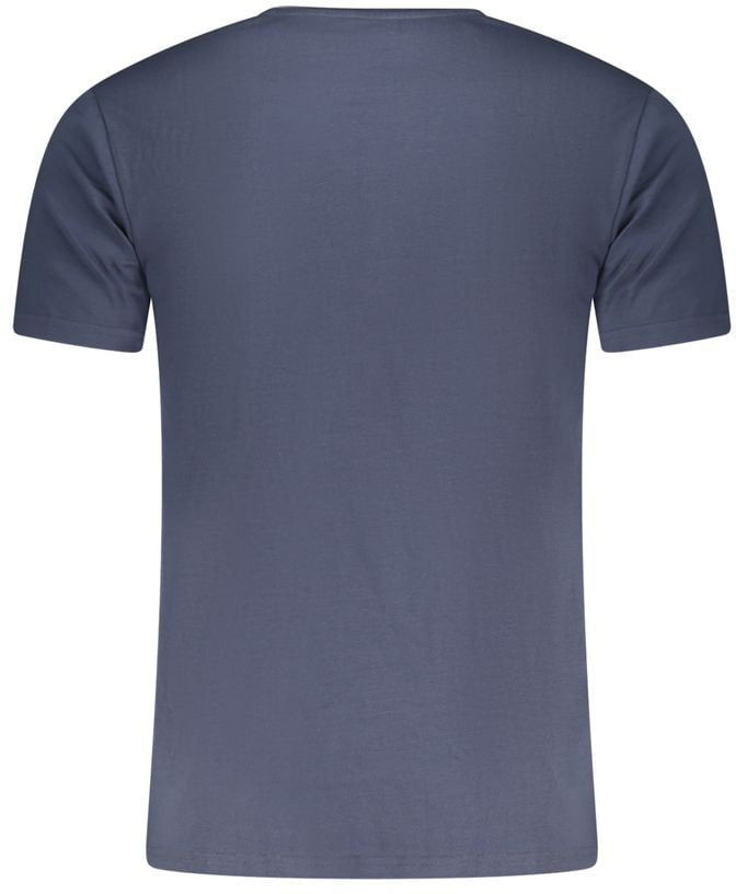 Aeronautica Militare Blu Cotton Men's T-Shirt Blauw