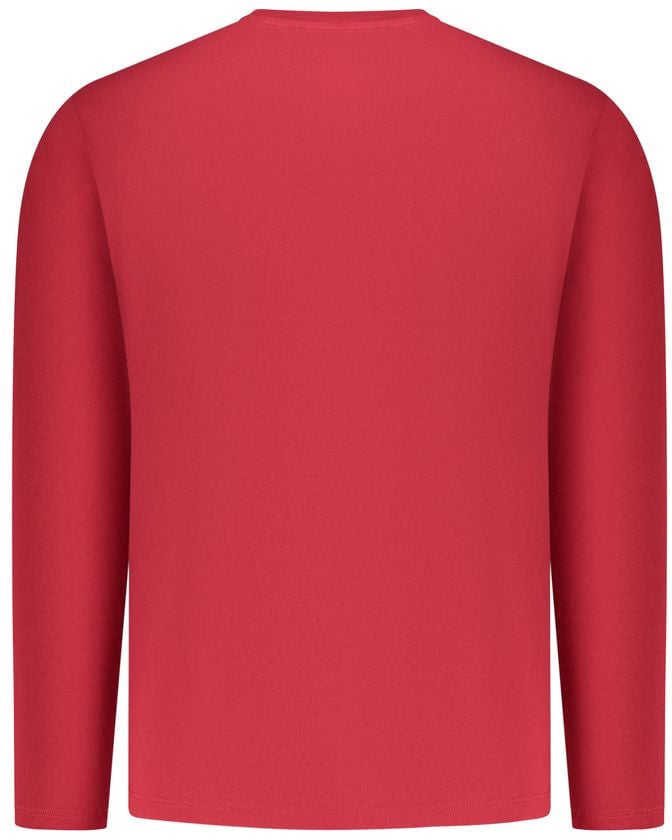 Pepe Jeans Rosso Cotton Men T-Shirt Rood