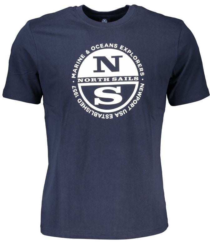 North Sails Verde Cotton Mens Polo Shirt Blauw
