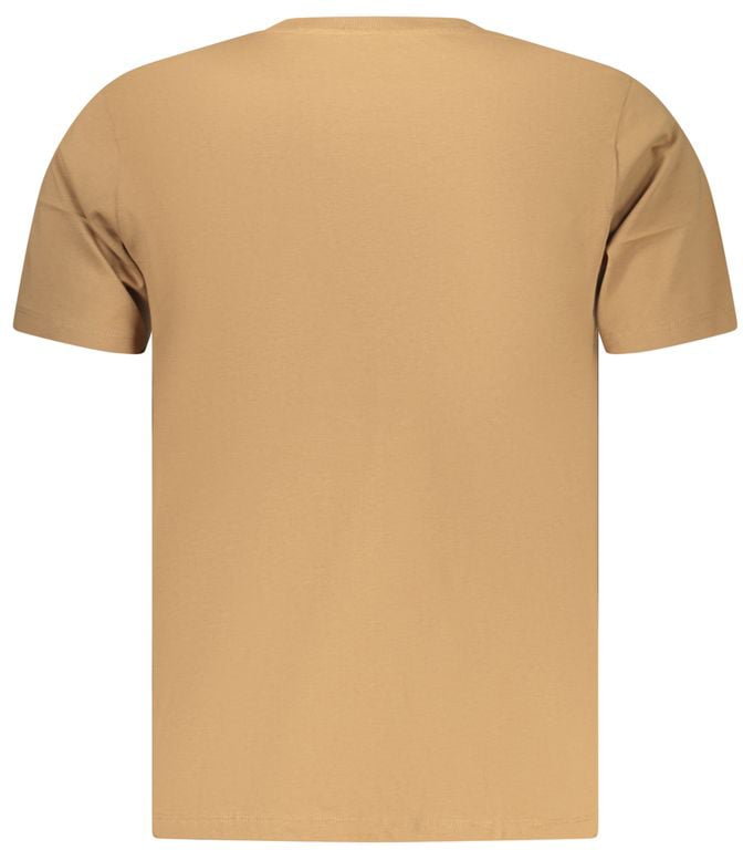 Pepe Jeans Marrone Cotton Men T-Shirt Bruin