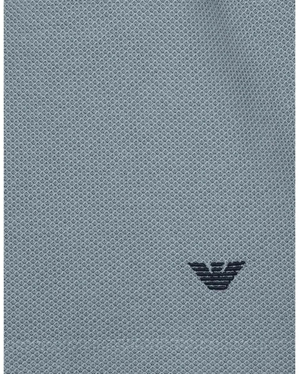 Emporio Armani Beachwear Bermuda Lead Blauw