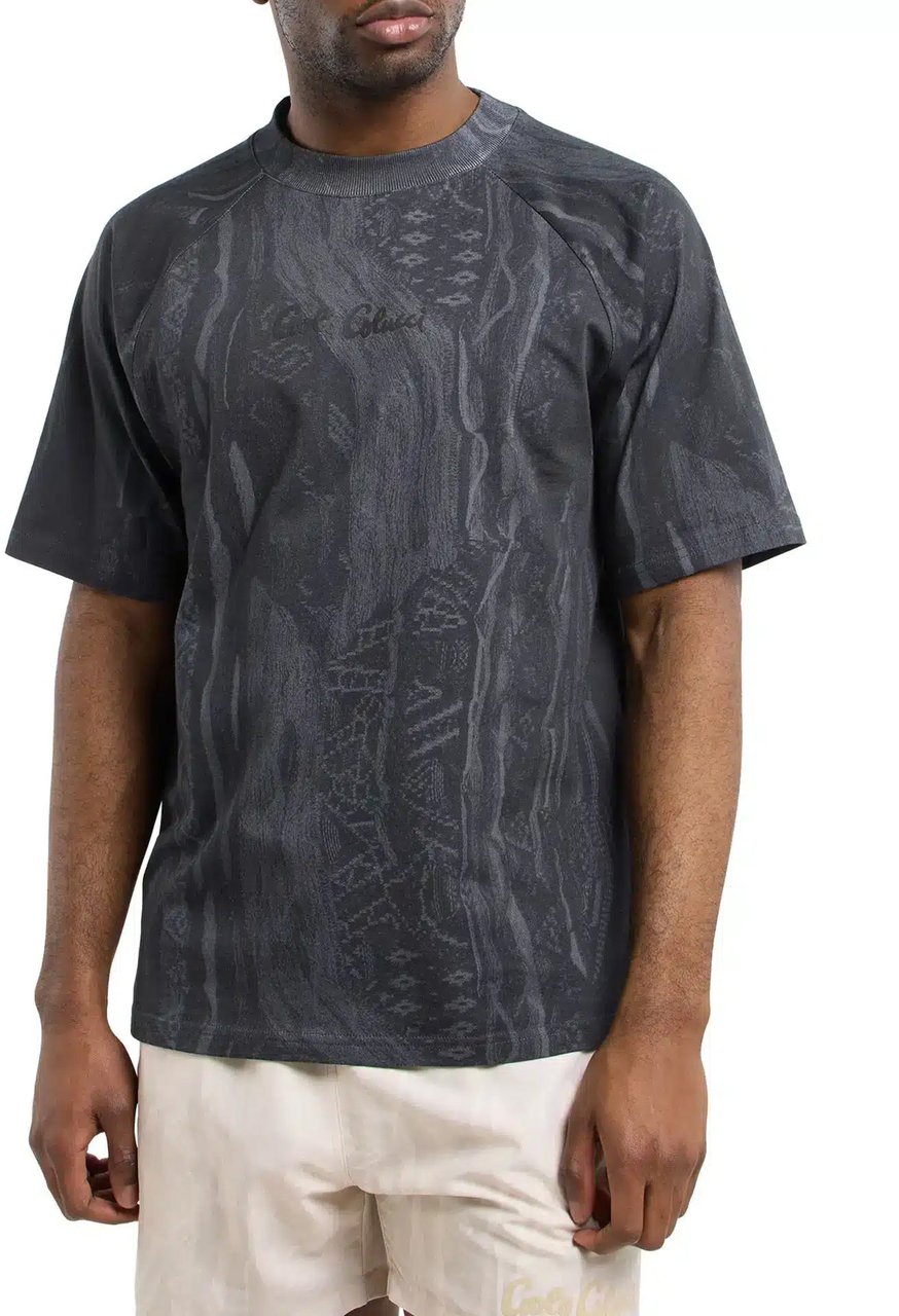 Carlo Colucci Raglan Tee X Carlo's Cuba Libre Bla Zwart