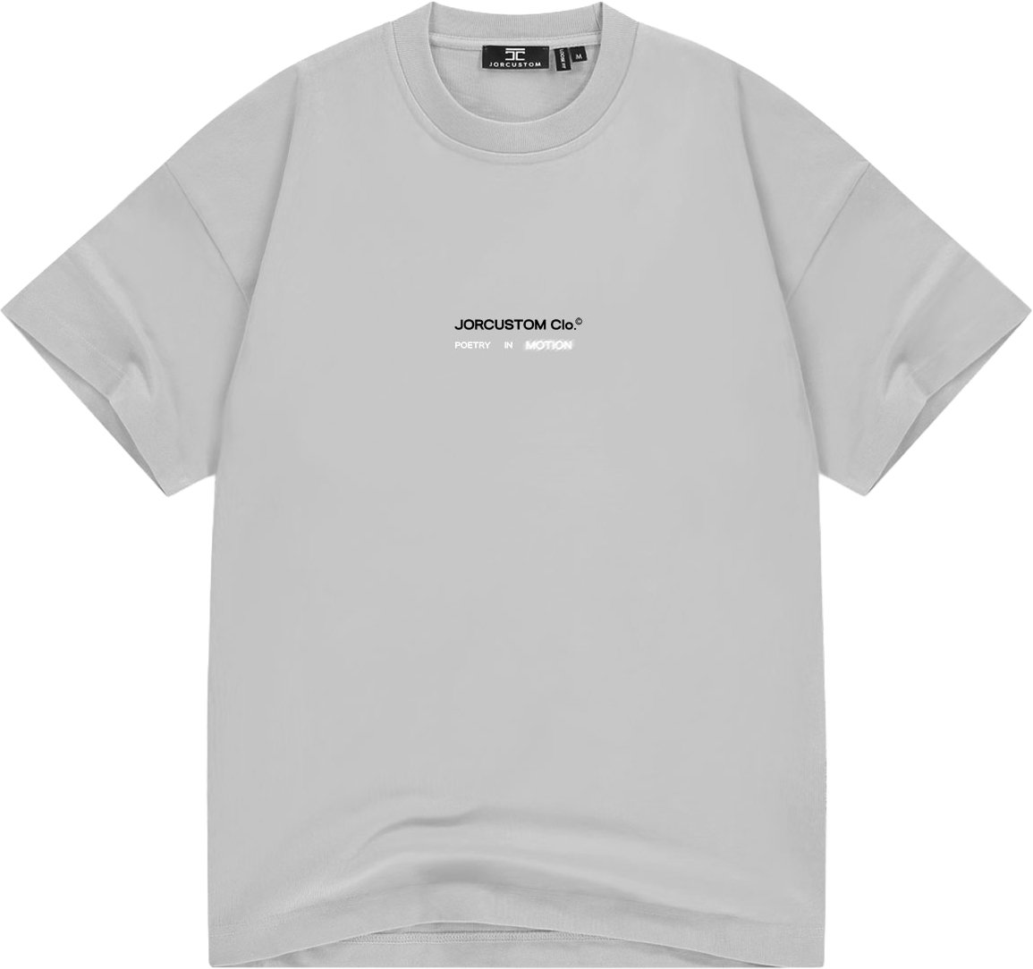JORCUSTOM PoetryInMotion Loose Fit Light Grey Grijs