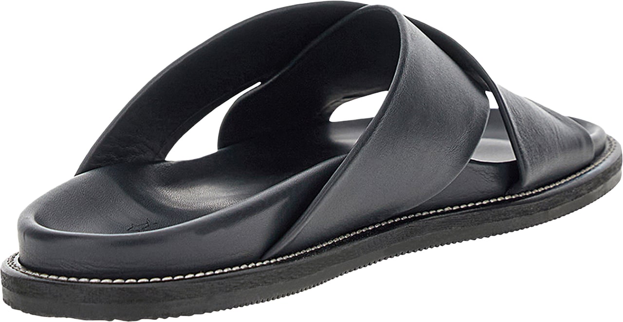 Paul & Shark Leren sandalen Blauw