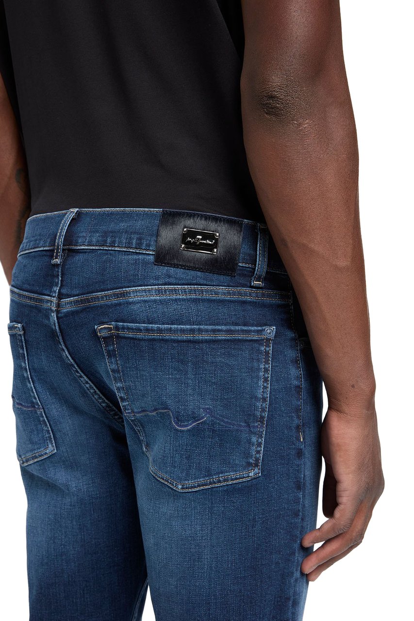 7 For All Mankind Slimmy Special Edition Brief Blue Blauw