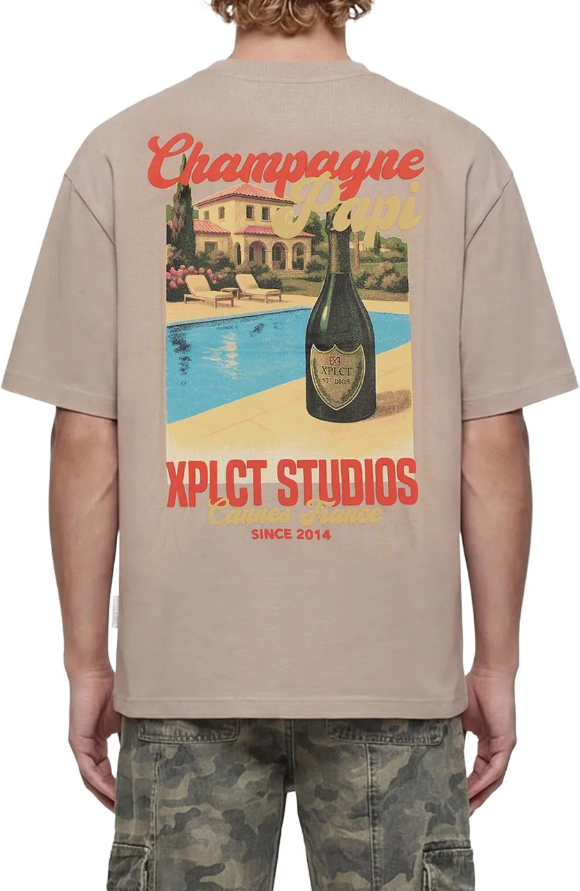 XPLCT Champagne tee beige Beige