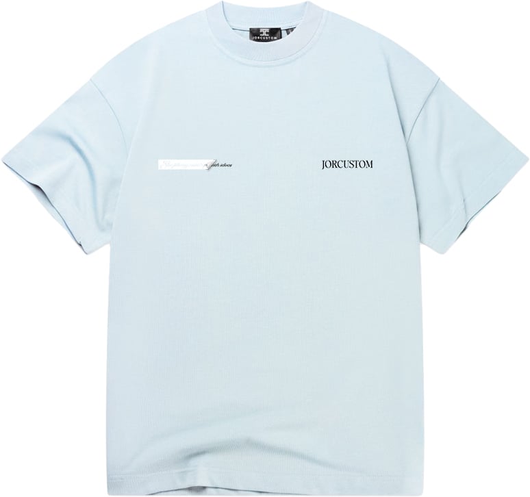 JORCUSTOM Angel2 0 Summer T-Shirt light blue Blauw