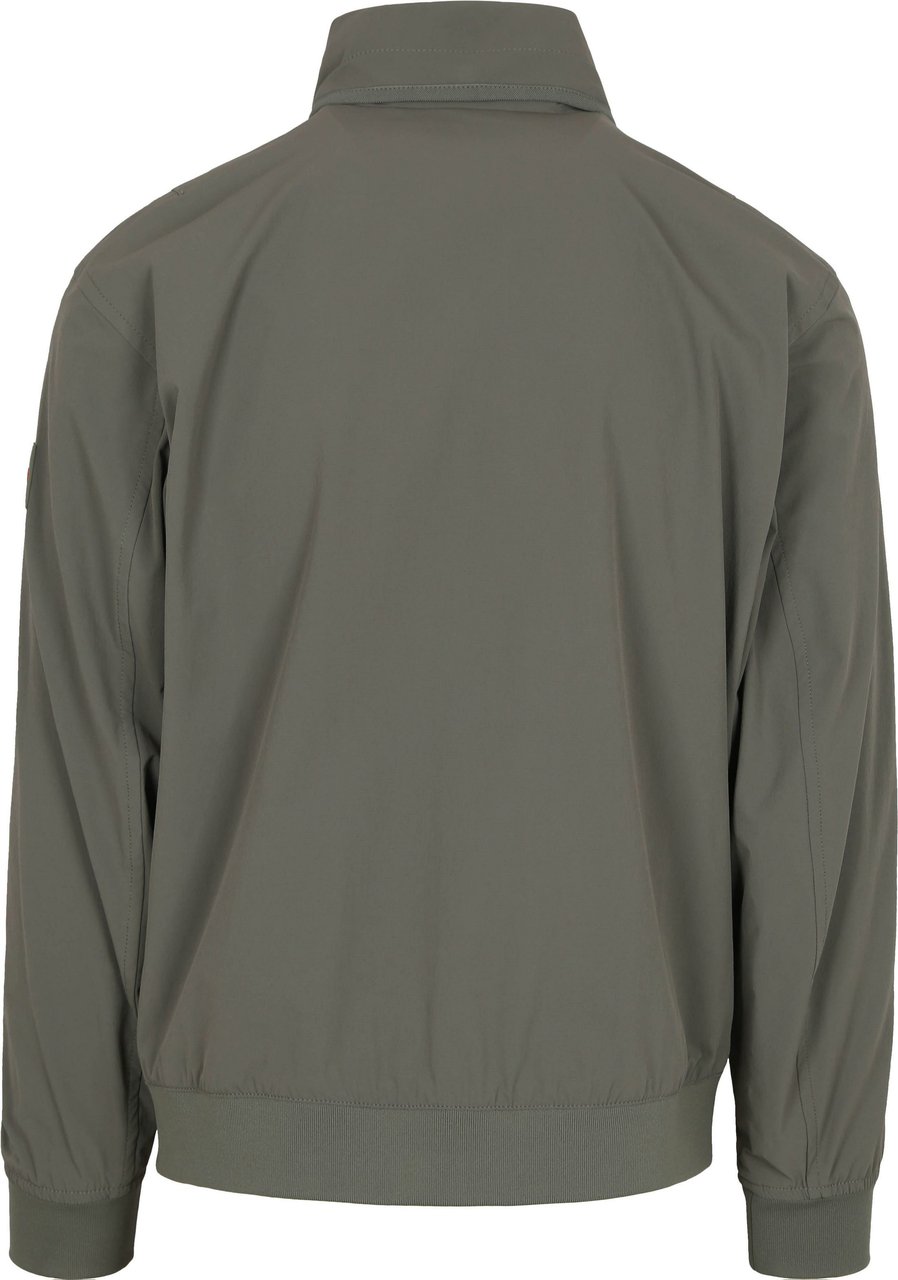 Boss Zomerjas Open Grey Groen