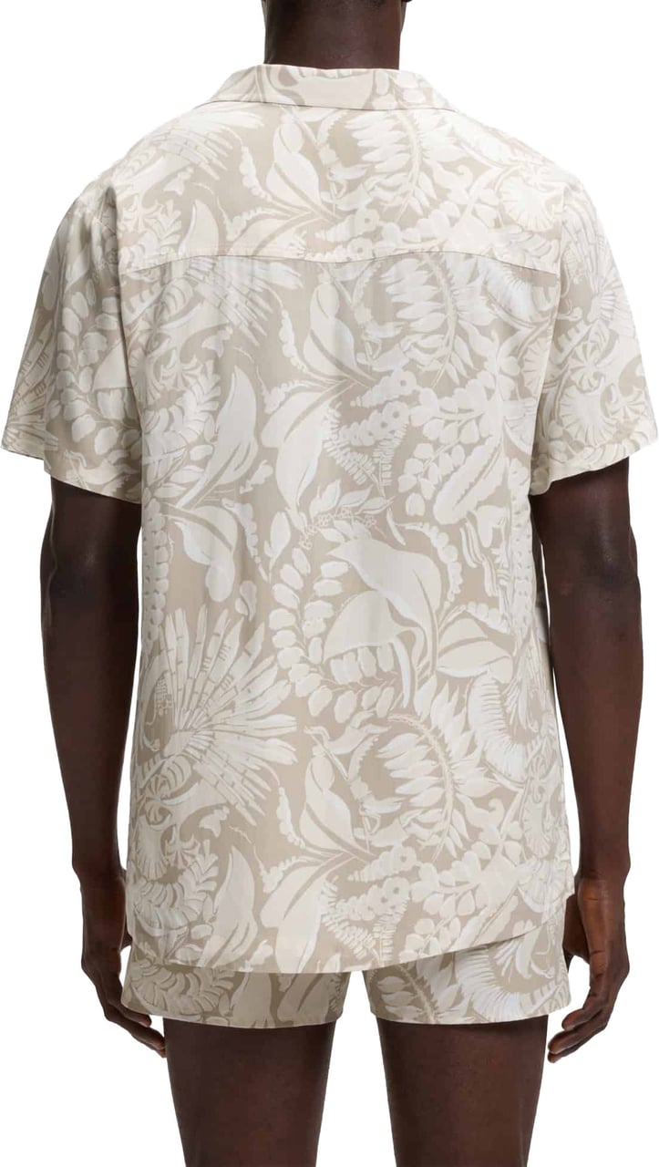 Boss Beach Shirt Beige Beige