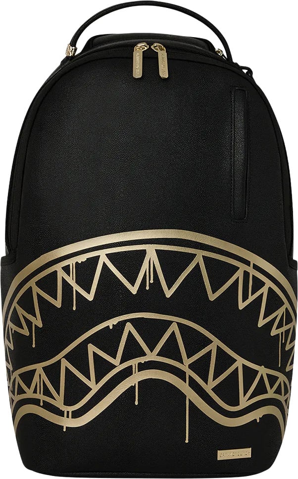 Sprayground That Gold Drap Backpack Zwart