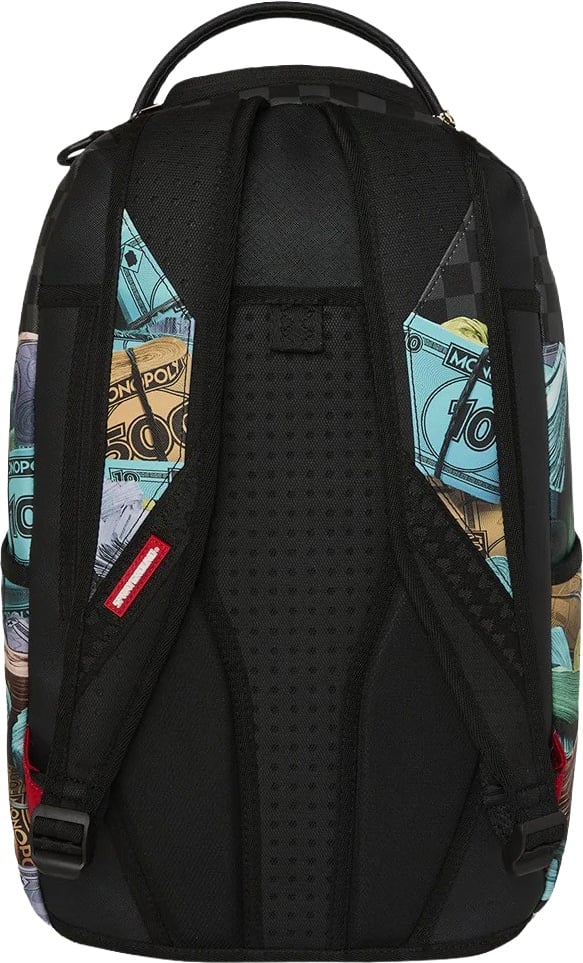 Sprayground Monopoly Money Stacks Backpack Zwart