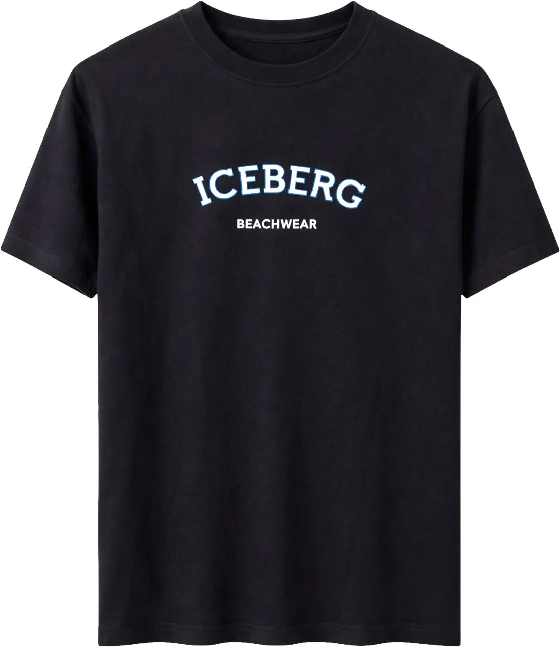 Iceberg Beachwear Tee mts02 Black Zwart