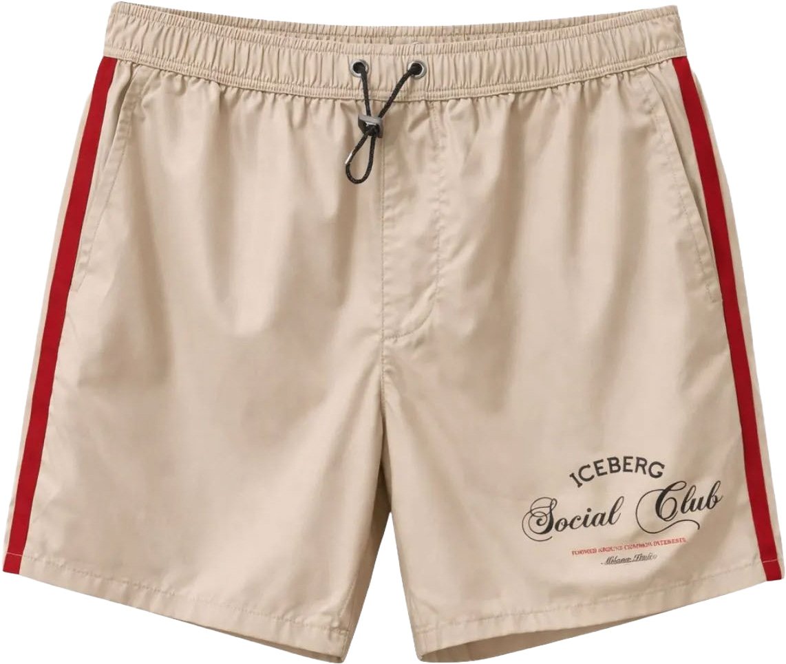 Iceberg Beachwear SwimshortmbM10 Desert Ta Taupe