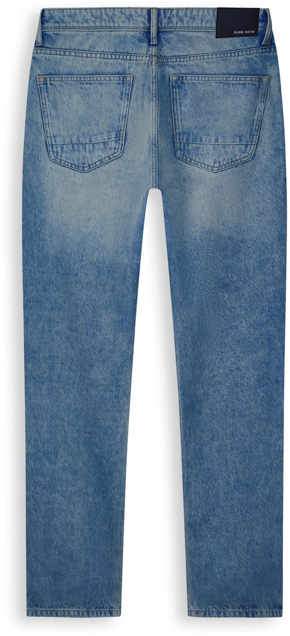 Pure Path The Eric Regular Fit Jeans Blauw