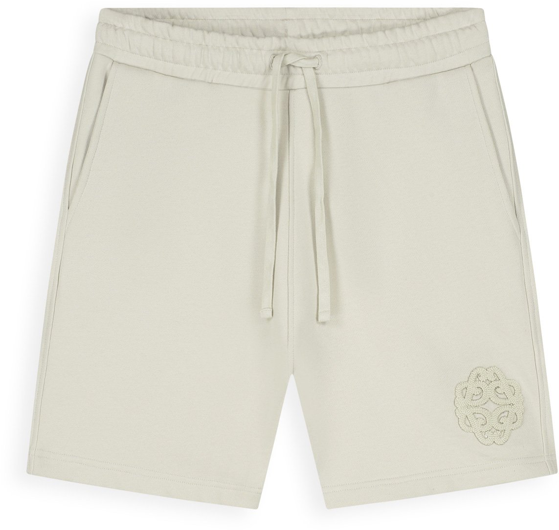 Pure Path Emblem Sweat Shorts sand Wit