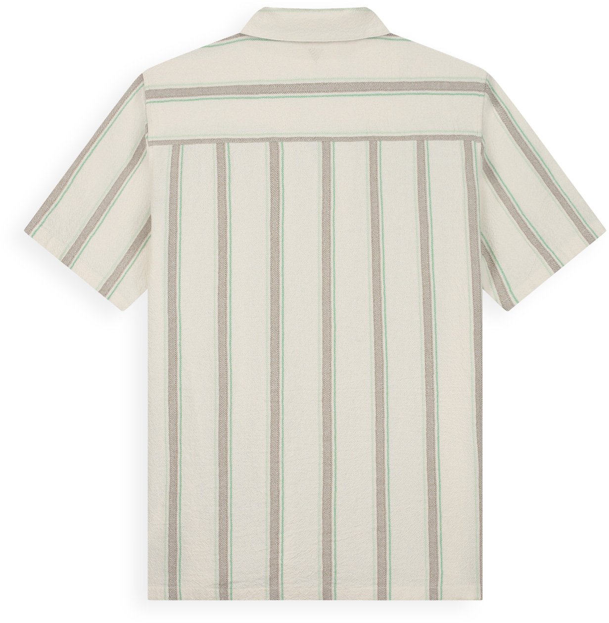 Pure Path Striped Shortsleeved Shirt ecru Beige