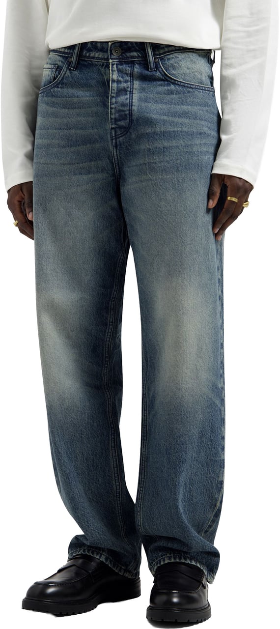 Pure Path The Chase Loose Fit Jeans Blauw