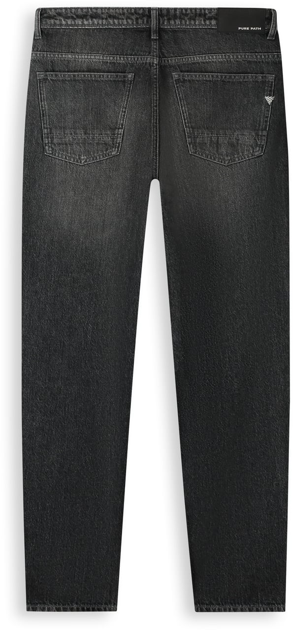 Pure Path The Chase Loose Fit Jeans dark grey Grijs