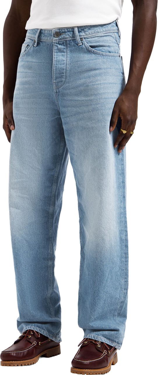 Pure Path The Chase Loose Fit Jeans lightblue Blauw