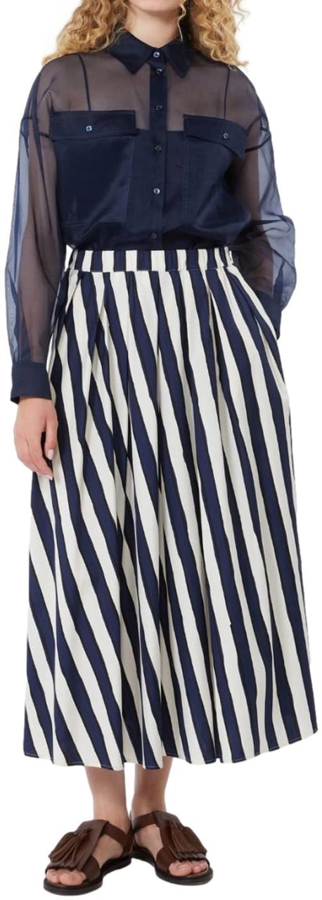 Max Mara Skirts Blue Divers