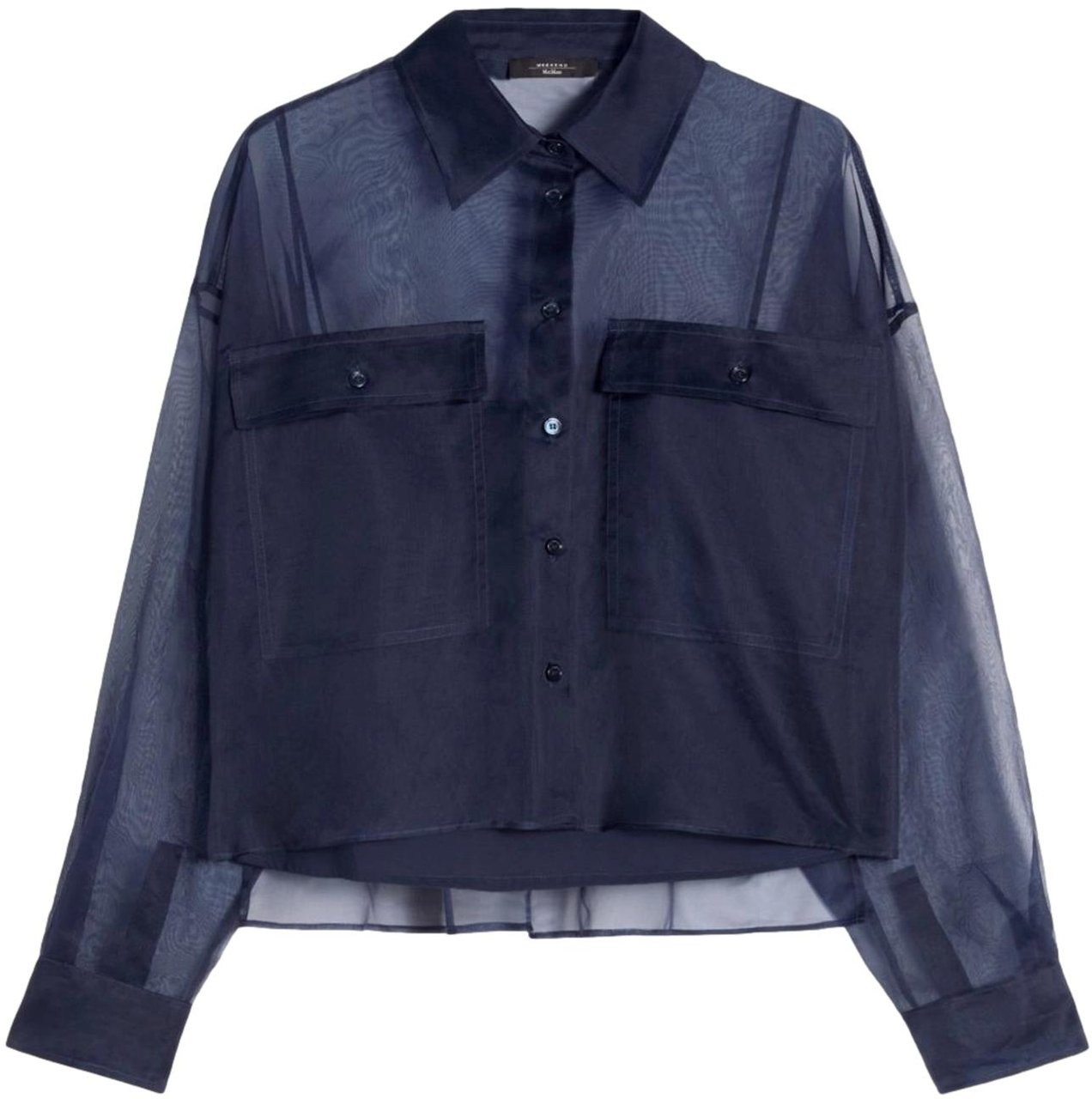 Max Mara Shirts Blue Navy