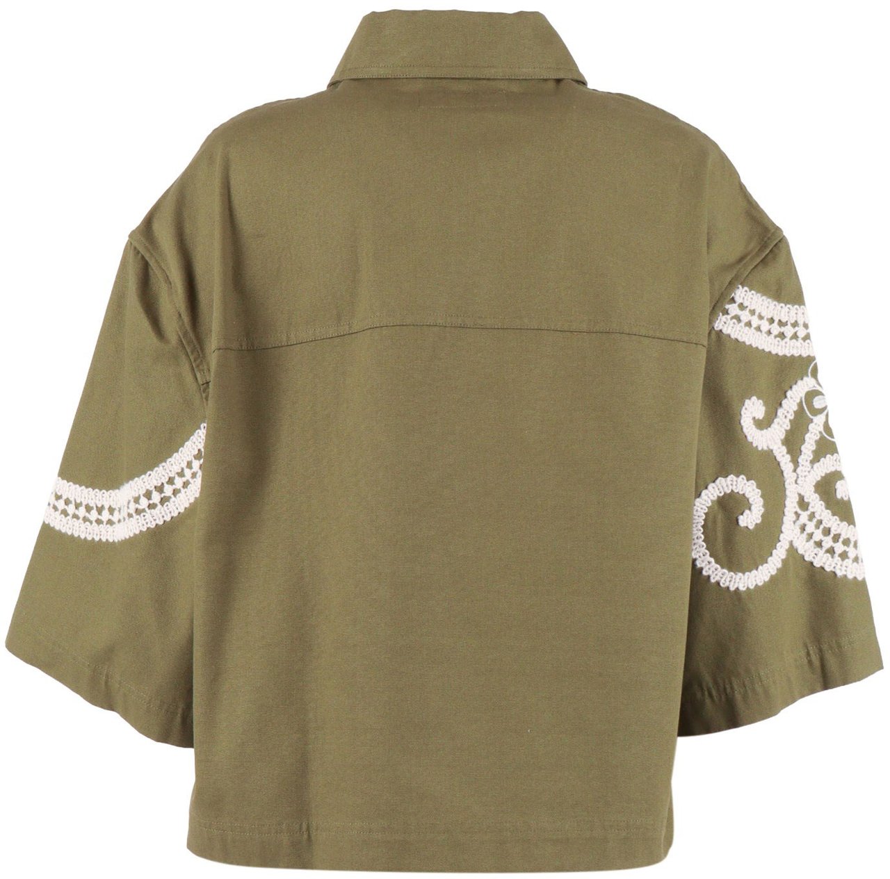 Max Mara Jackets Green Donkergroen