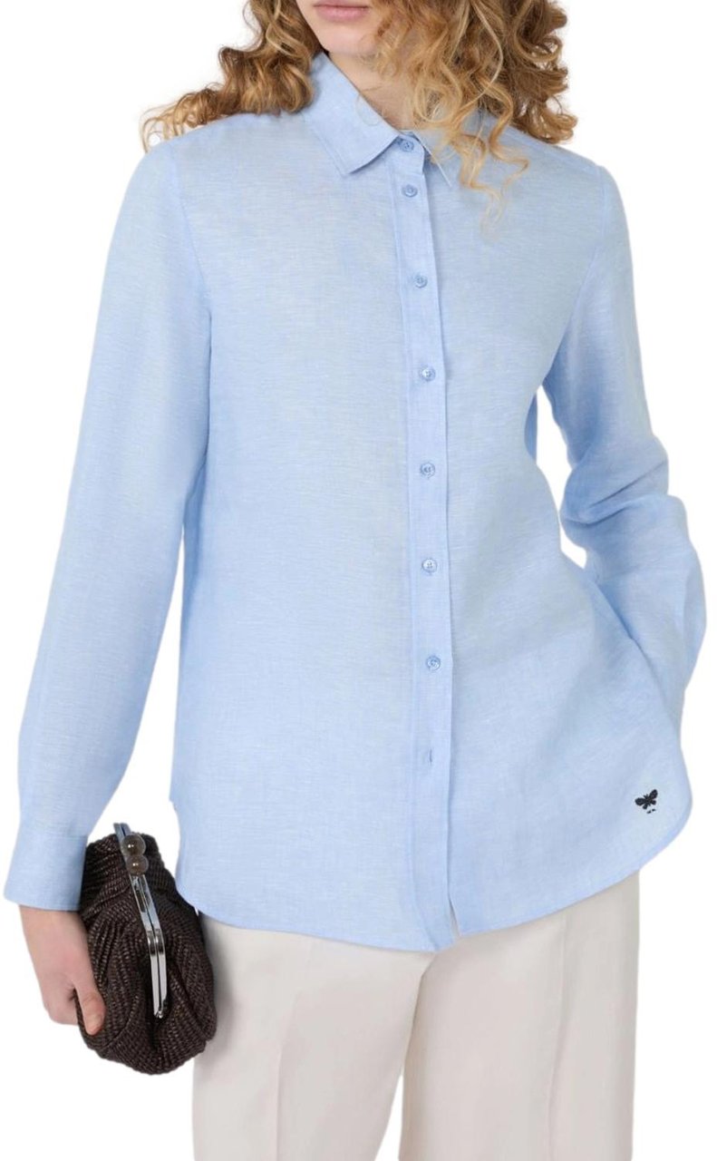 Max Mara Shirts Cielo Lichtblauw