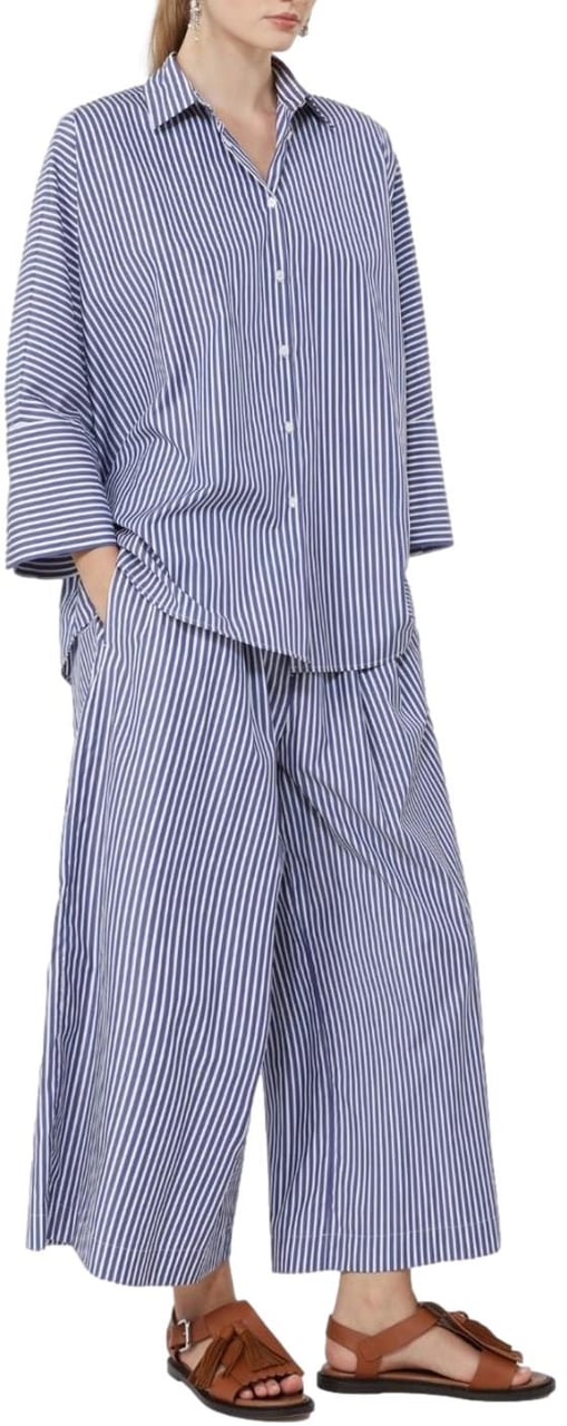 Max Mara Shirts Blue Blauw