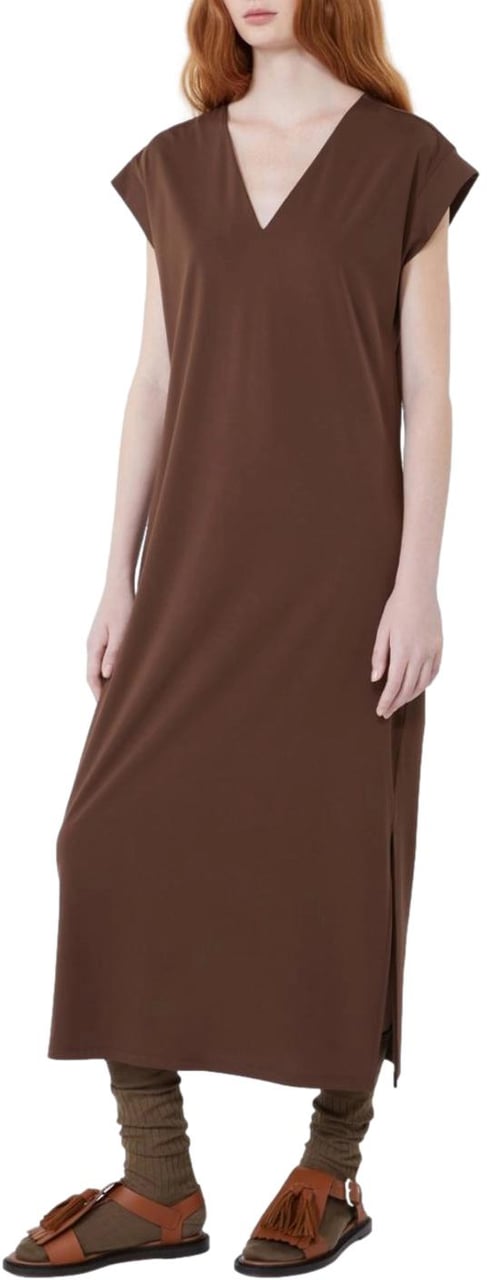 Max Mara Dresses Cioccolato Bruin