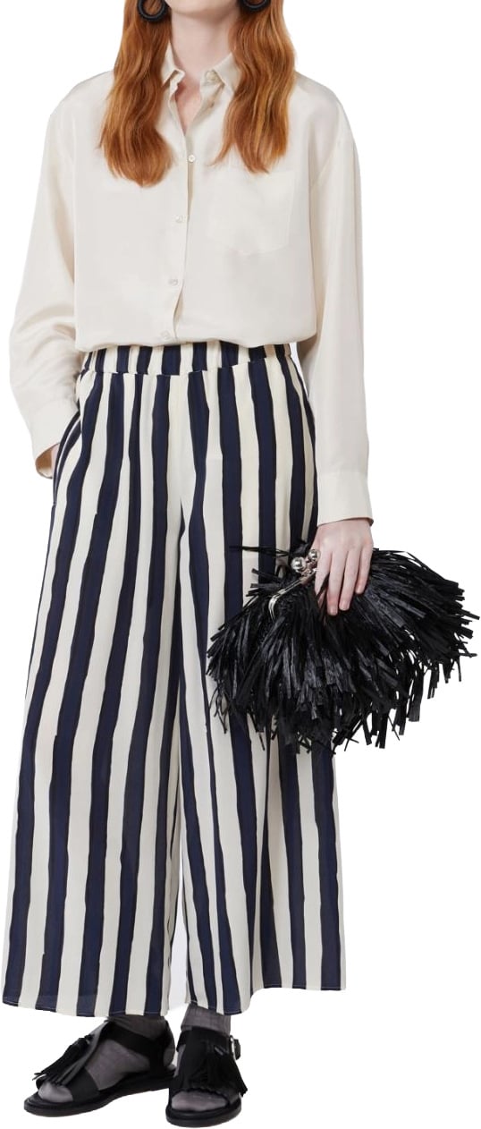 Max Mara Trousers Blue Divers