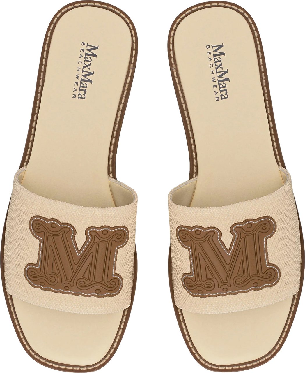 Max Mara Sandals Camel Beige