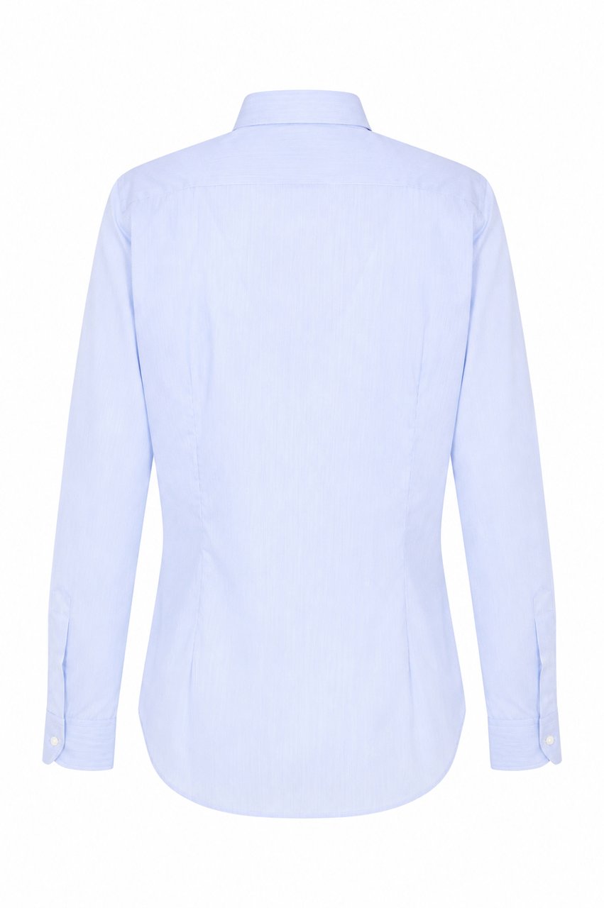 Fay Shirts Blu Scuro Lichtblauw