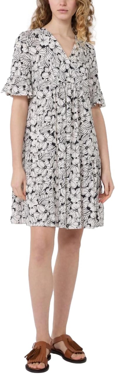 Max Mara Dresses Nero Hawaii Wit