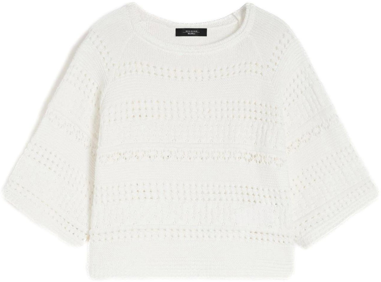 Max Mara Sweaters Avorio Unito Wit