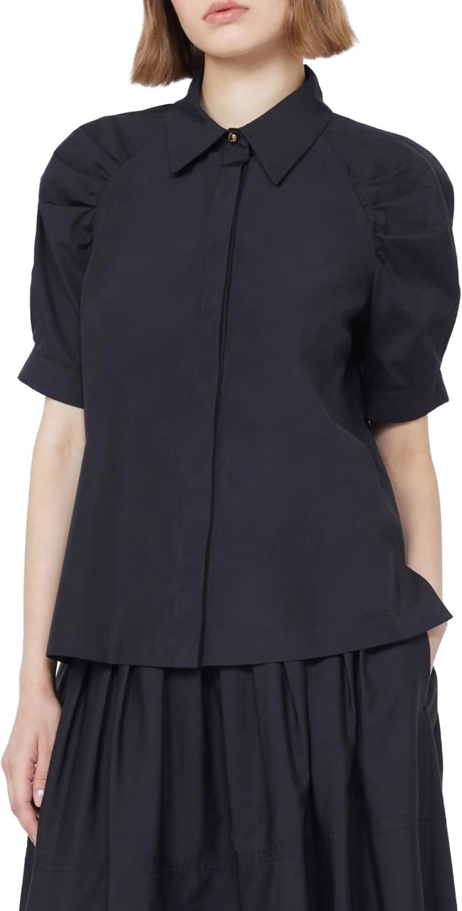 Max Mara Shirts Nero Zwart