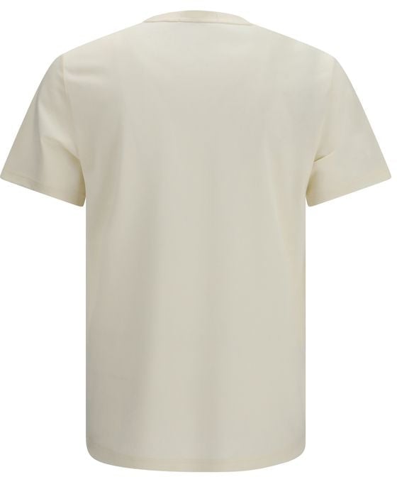 Fred Perry Beige Cotton T-Shirt Beige