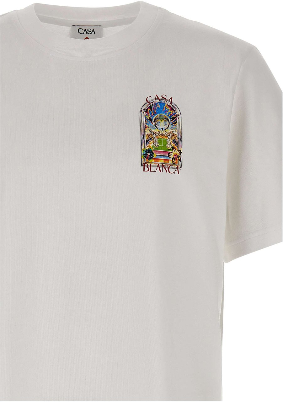 Casablanca T-Shirts And Polos White Wit