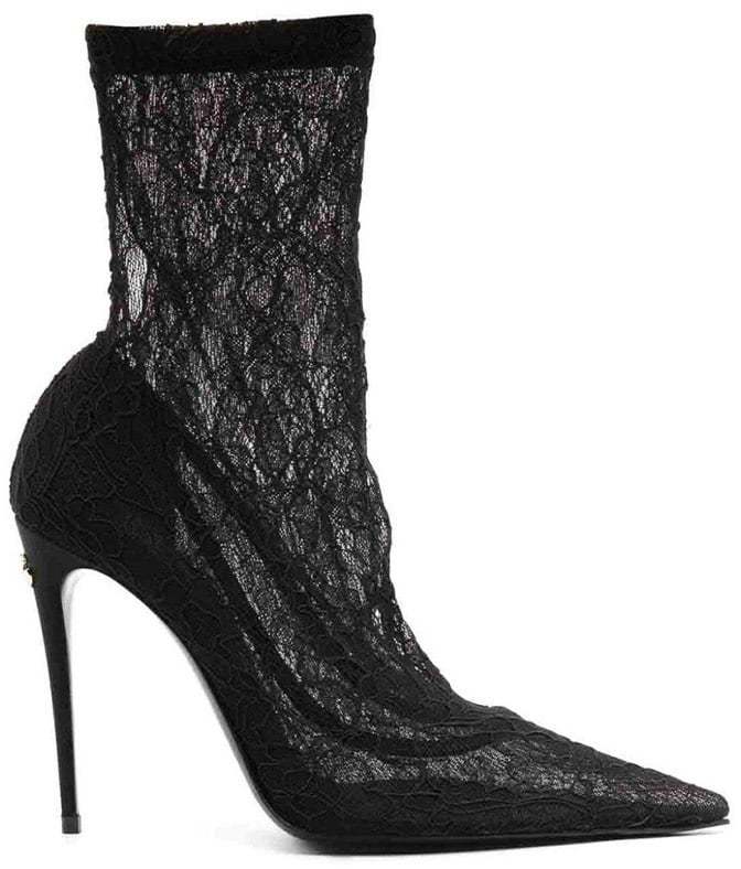 Dolce & Gabbana Ankle Boot Zwart