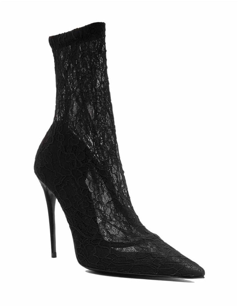 Dolce & Gabbana Ankle Boot Zwart