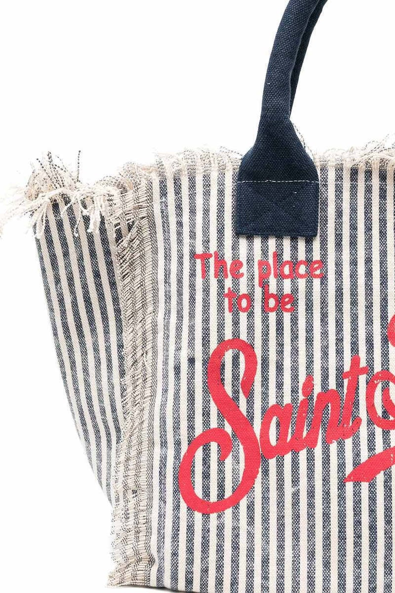 MC2 Saint Barth Bags Stripes S V 6141 Navy