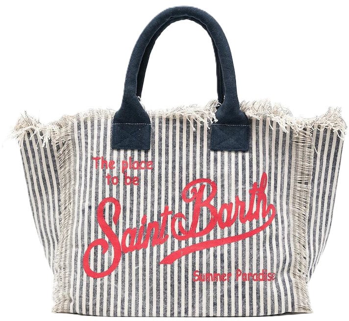 MC2 Saint Barth Bags Stripes S V 6141 Navy