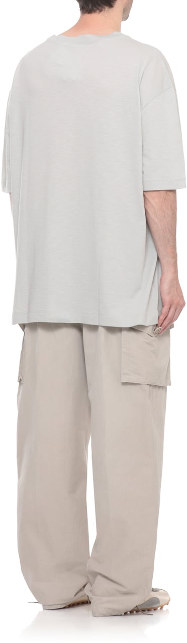 Maison Margiela Maison Margiela Grey cotton t-shirt Lichtgrijs