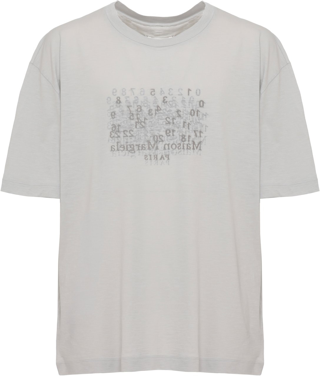 Maison Margiela Maison Margiela Grey cotton t-shirt Lichtgrijs