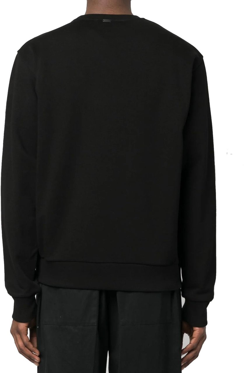Herno Herno Panelled-Design Sweatshirt Zwart